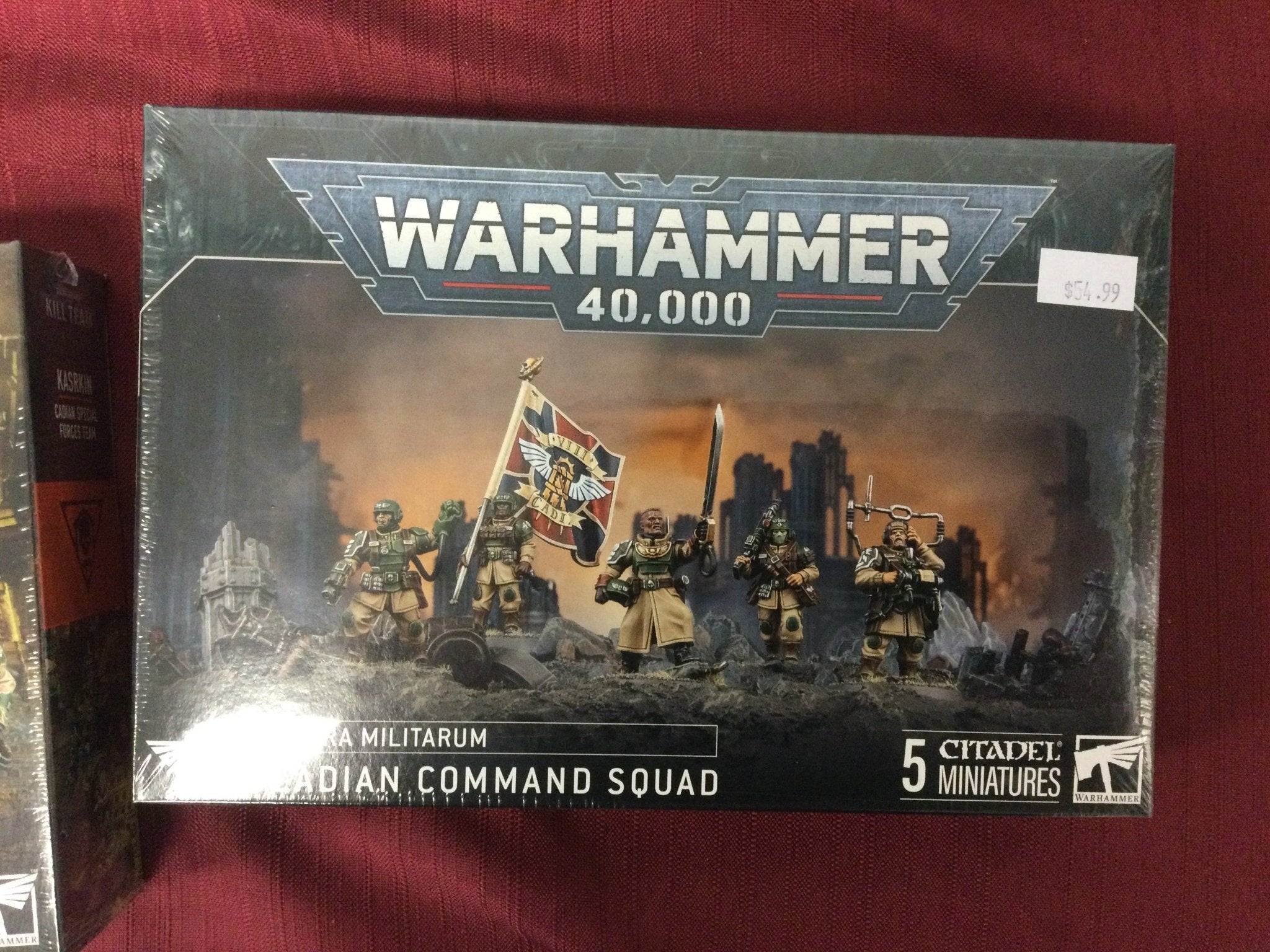 Warhammer Cadien Command Squad - WiredVillage Games - WiredVillage Games